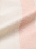 Cotton-Linen Stripes: Coral Cotton Linen Shirts