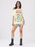 S.W.SMILEY: Surf Dreams Women Oversized T-Shirts