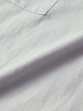 Cotton Linen Pant: Classic Grey Women Straight Pants
