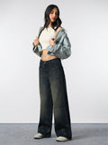 Wide-Leg Denim: Full Bloom Women Wide Denims