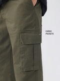 Cargo Pants: Tranquil Green Men Cargo Pants