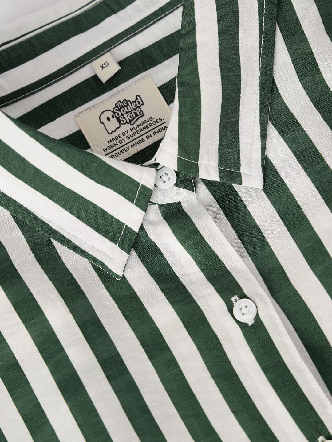 Textured Shirt: Pine Women Regular Shirts