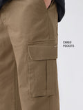 Cargo Pants: Latte Dust Men Cargo Pants