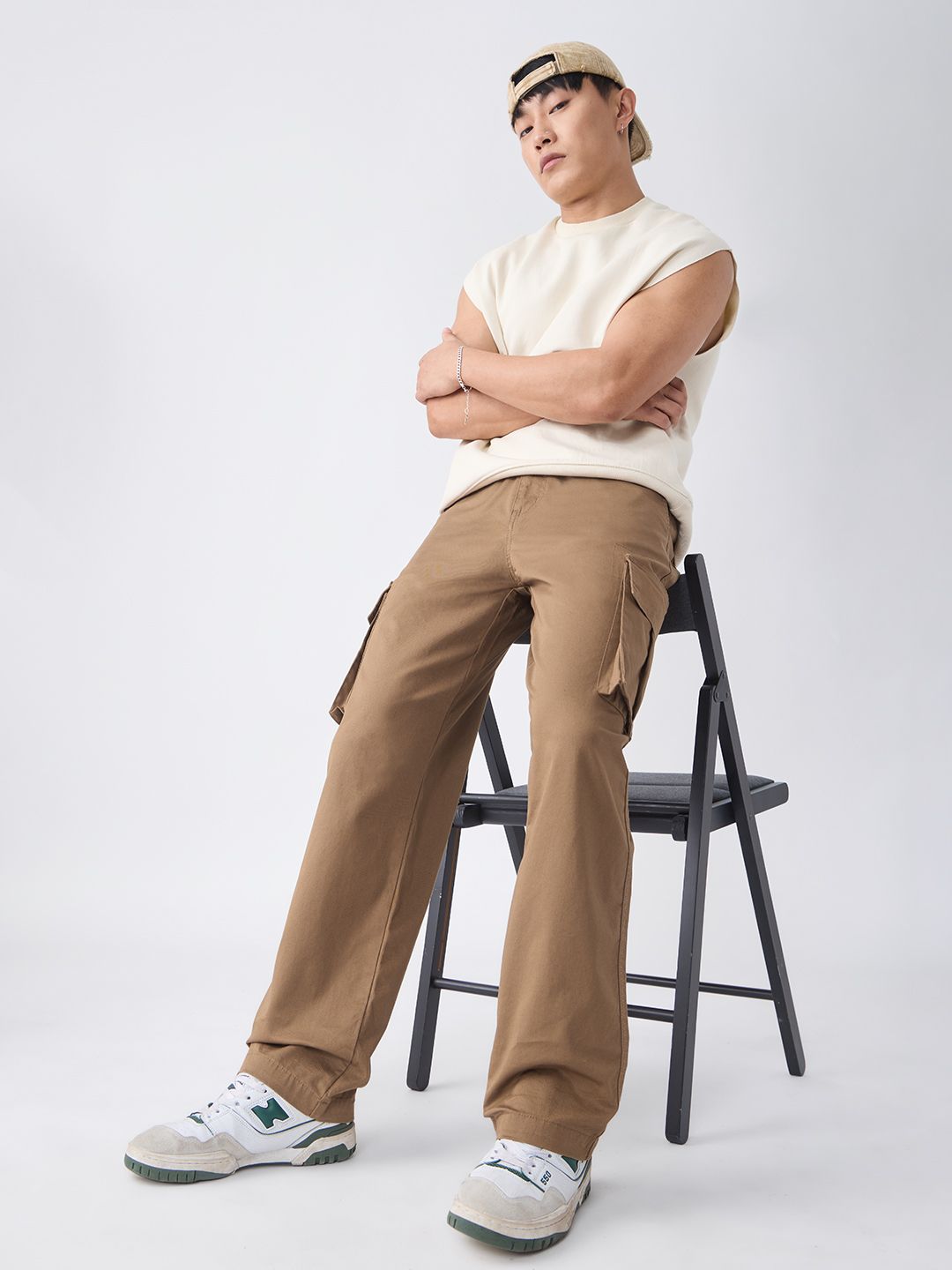 Cargo Pants: Autumn Ember Men Cargo Pants
