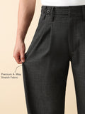 Korean Pants: Graphite Men Super Flex Pants