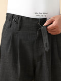 Korean Pants: Graphite Men Super Flex Pants