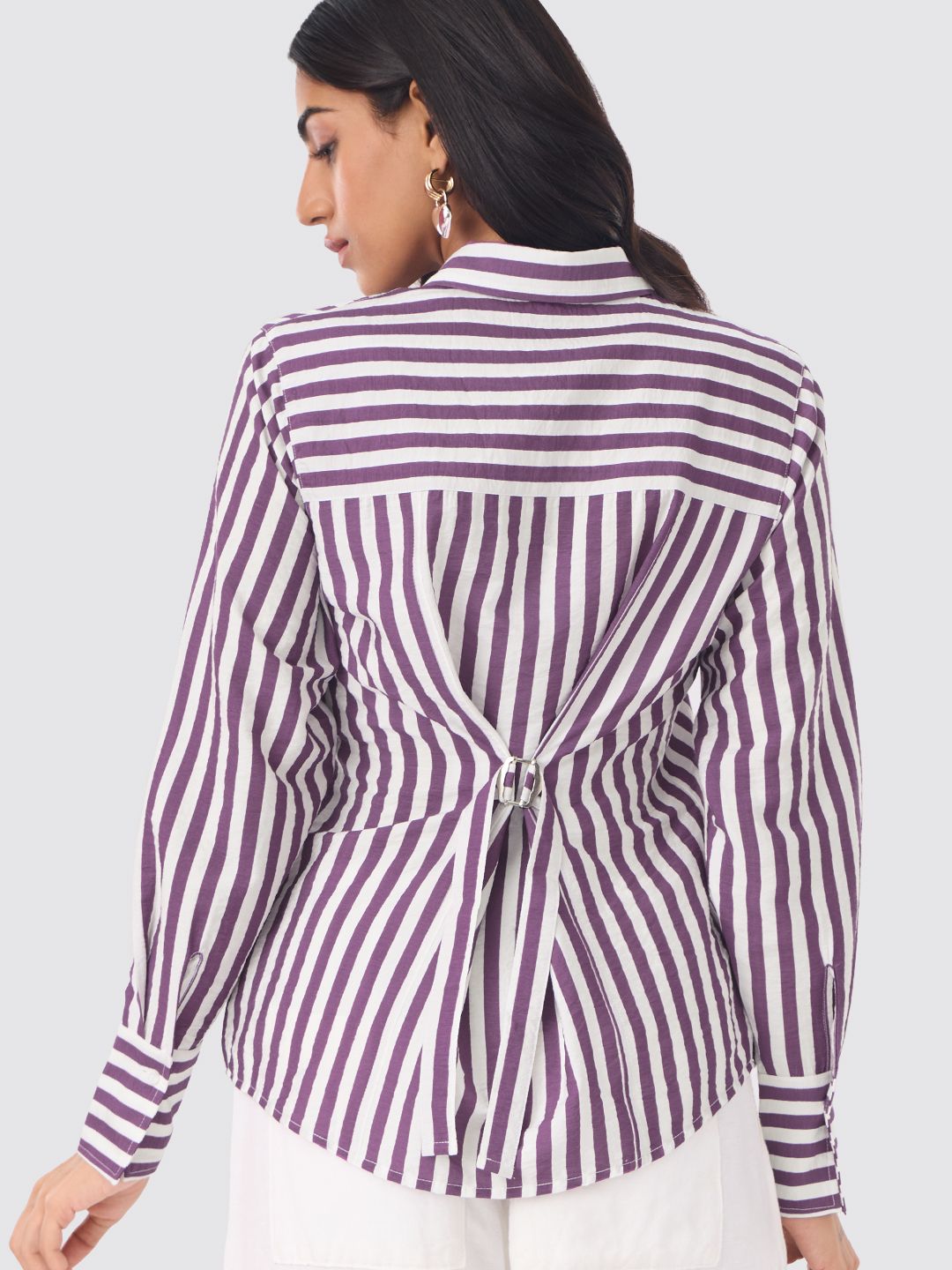 Textured Shirt: Grapevine Women Regular Shirts