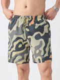 Swim Shorts: Camo Men Swimwear Shorts