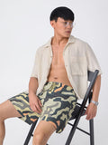 Swim Shorts: Camo Men Swimwear Shorts