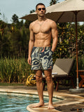 Swim Shorts: Camo Men Swimwear Shorts