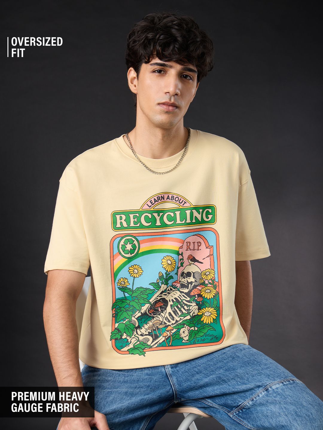 Steven Rhodes: Recycling Oversized T-Shirts