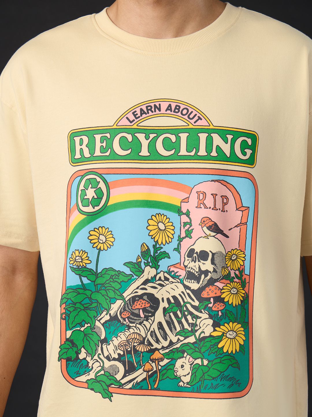 Steven Rhodes: Recycling Oversized T-Shirts