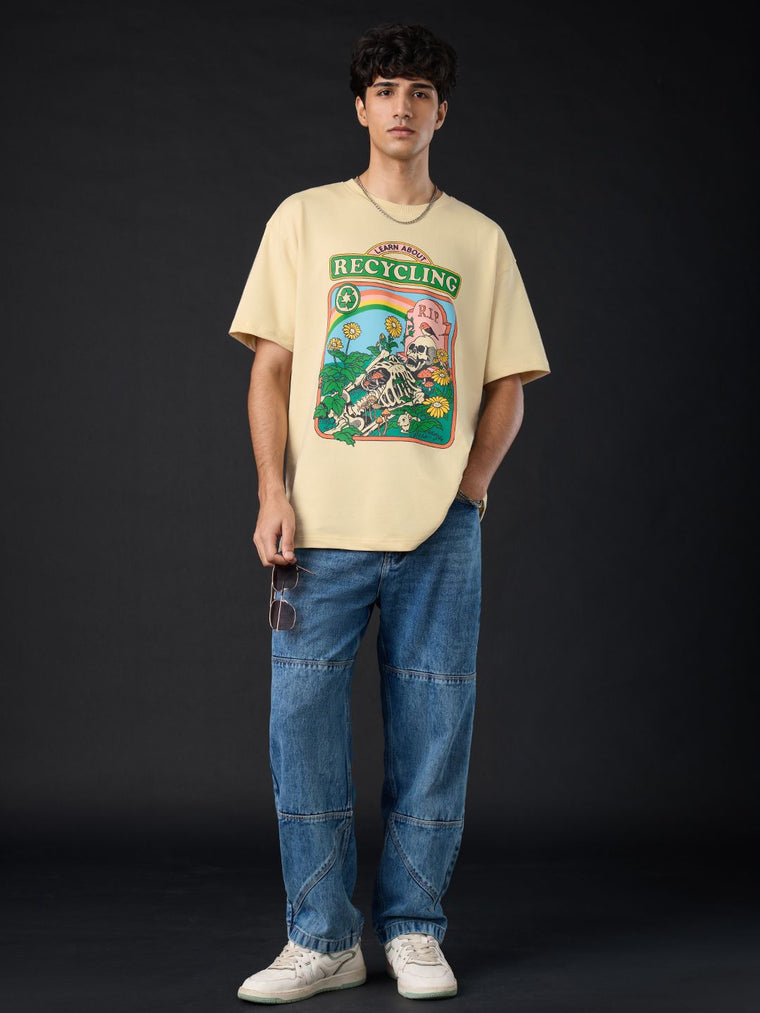 Steven Rhodes: Recycling Oversized T-Shirts