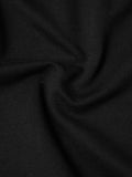 Core Solid Joggers: Inky Black Women Straight Joggers