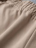 Core Solid Joggers: Biscuit Brown Women Straight Joggers