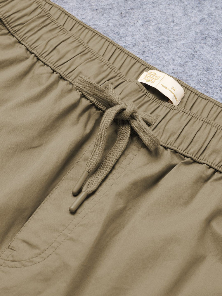 Parachute Pants: Oatmilk Men Parachute Pants