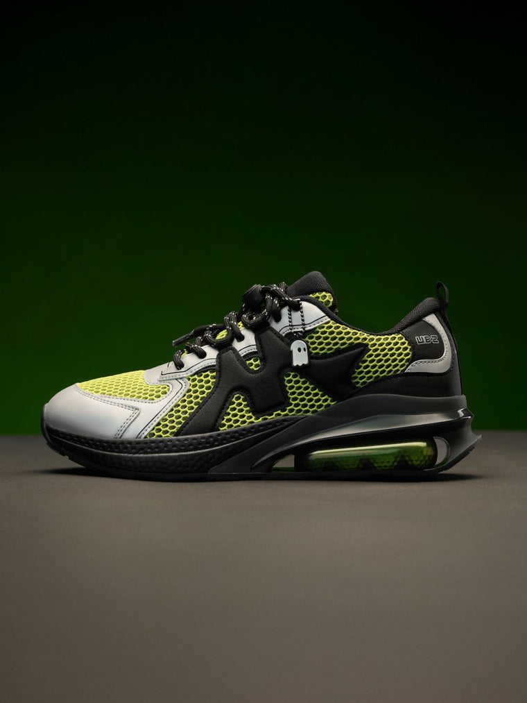 Urban Blaze: Green Lab Men Low Top Sneakers