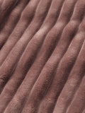Textured Jacket: Dusky Rose Women Oversized Jackets