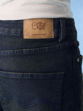 Classic Slim Fit Jeans: Deep Blue Men Classic Slim Fit Jeans