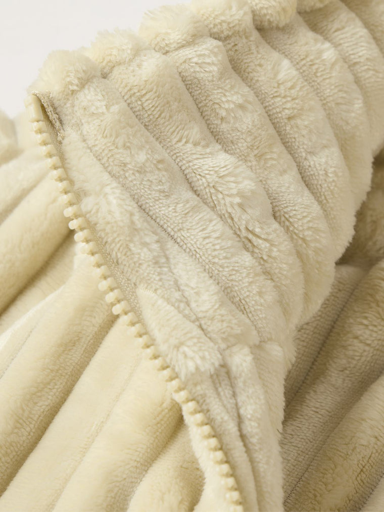 Textured Jacket: Almond Women Oversized Jackets
