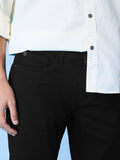 Classic Slim Fit Jeans: Timeless Black Men Classic Slim Fit Jeans