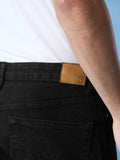 Classic Slim Fit Jeans: Steel Black Men Classic Slim Fit Jeans