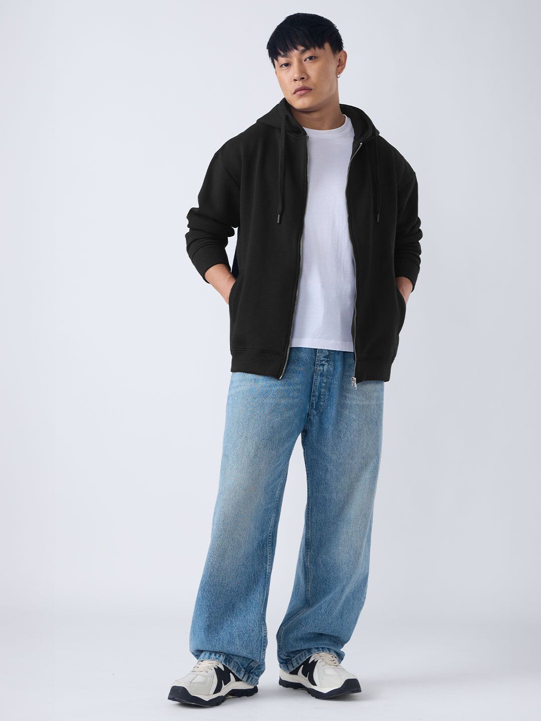 TSS Originals: Just Black Men Oversized Hoodies