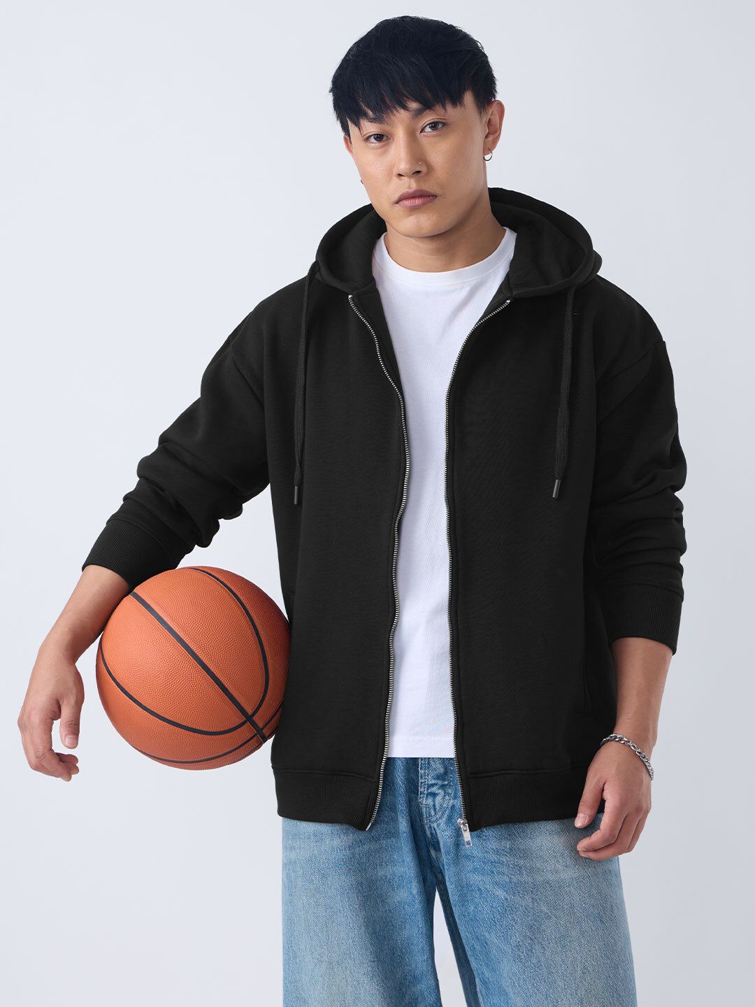 TSS Originals: Just Black Men Oversized Hoodies
