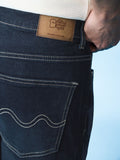Classic Slim Fit Jeans: Dark Blue Men Classic Slim Fit Jeans