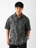 Jacquard: Tribal Tales Oversized Shirts