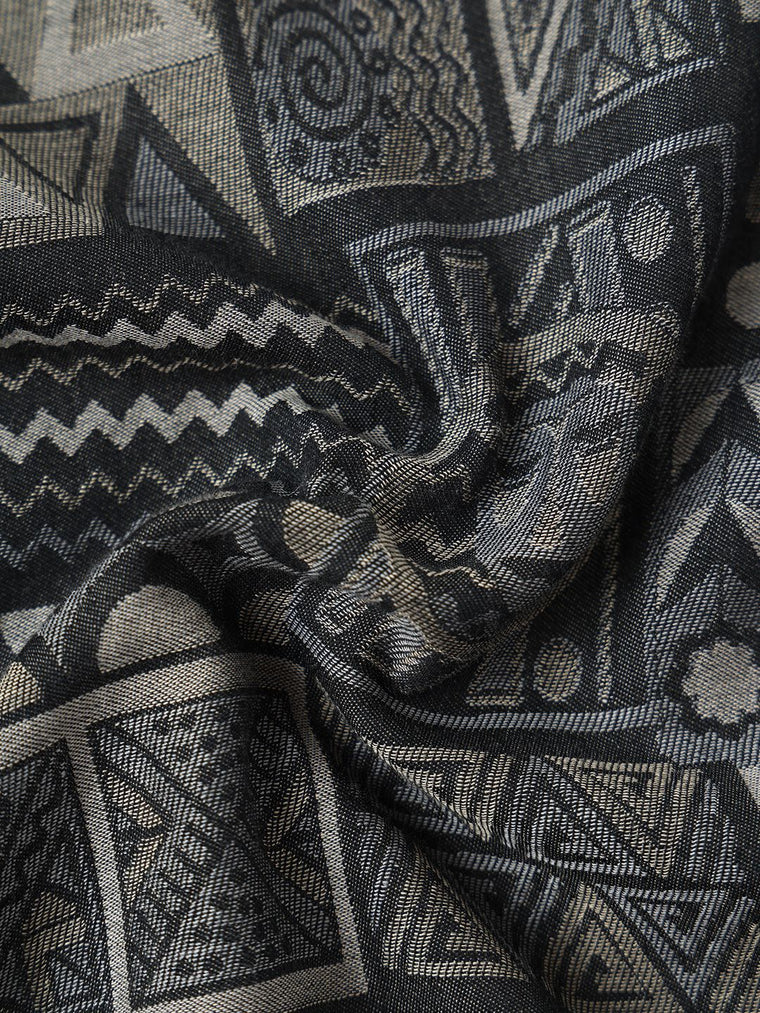 Jacquard: Tribal Tales Oversized Shirts