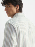 Seersucker: Pine Men Textured Shirts