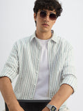 Seersucker: Pine Men Textured Shirts