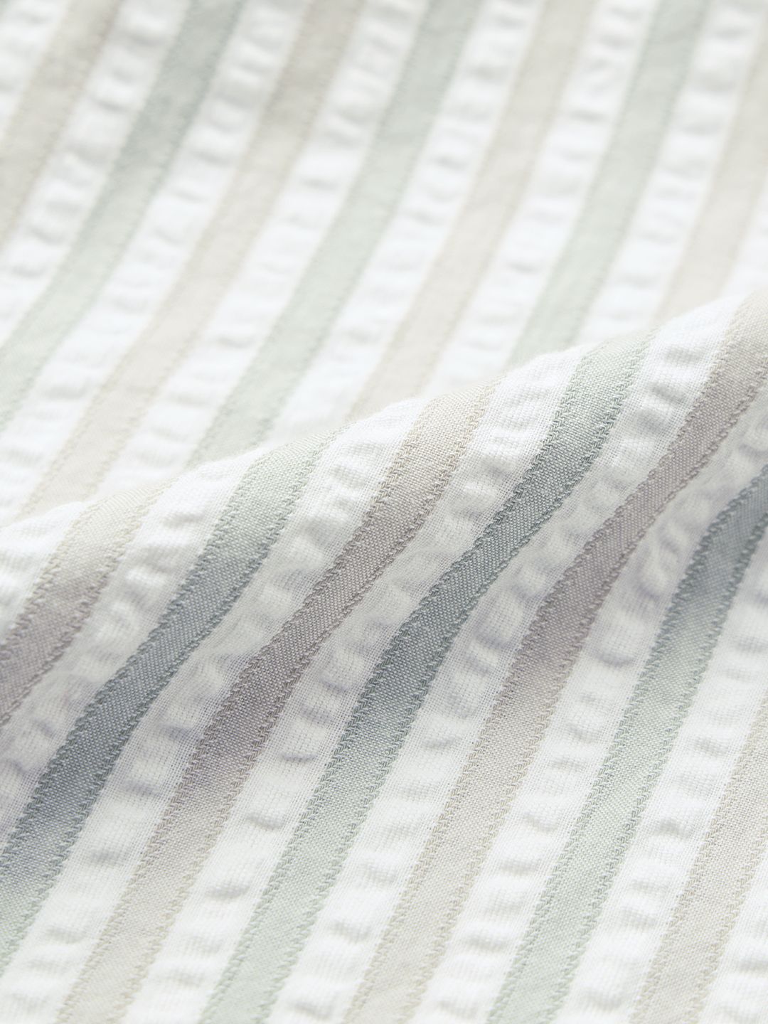 Seersucker: Pine Men Textured Shirts