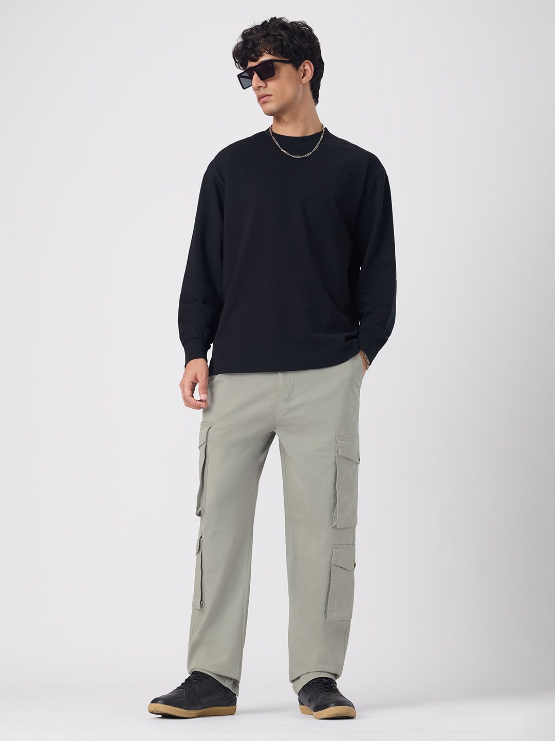 Cargo Pants: Graphite Fade Men Cargo Pants