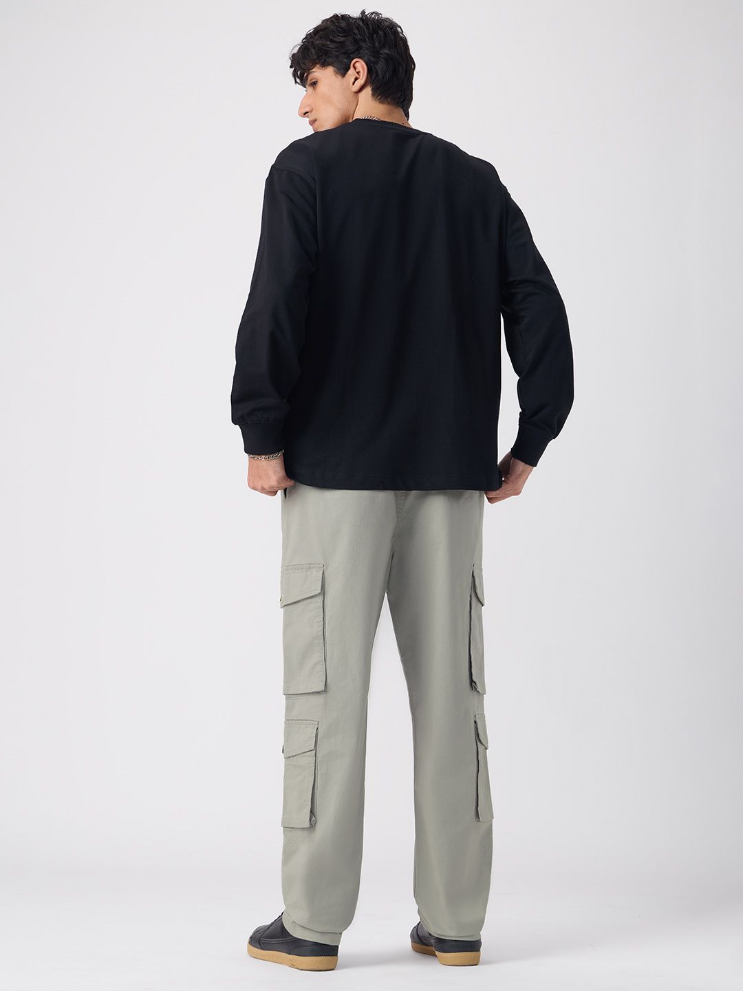 Cargo Pants: Graphite Fade Men Cargo Pants
