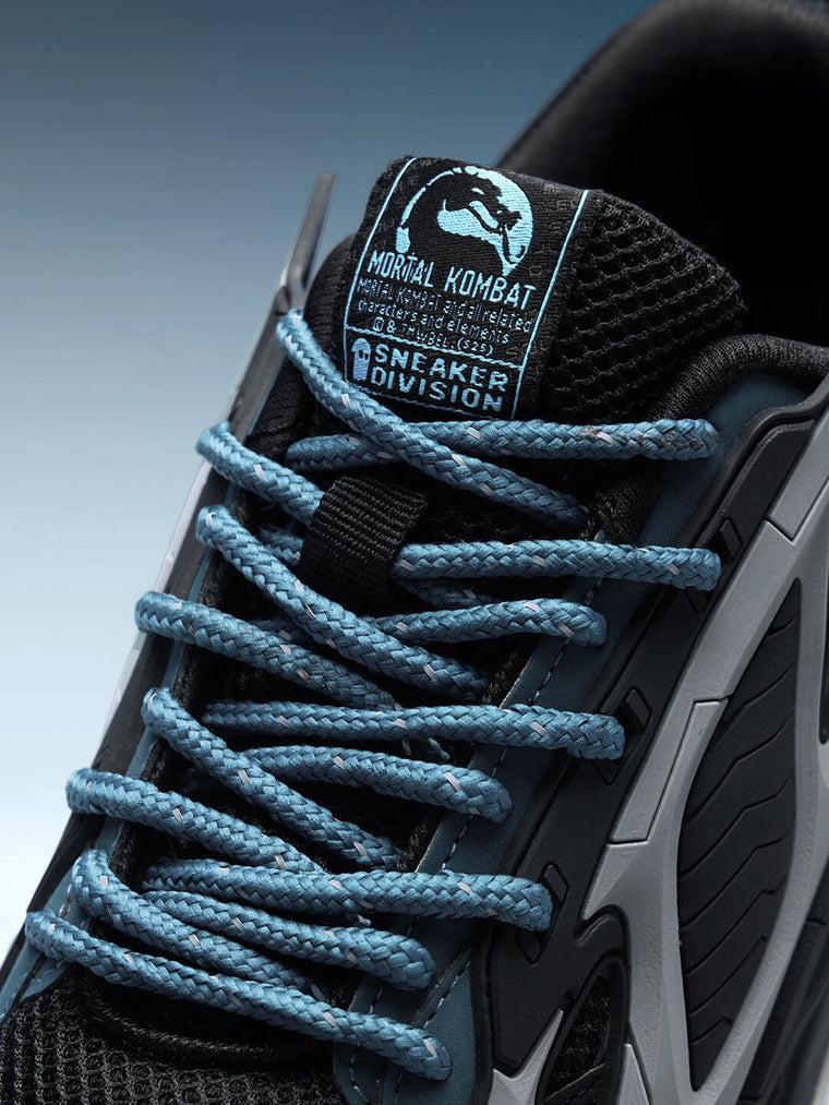 Mortal Kombat: Sub Zero Men Low Top Sneakers