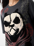 Kung Fu Panda: Angry Panda Women T-Shirt Dresses