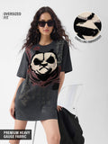 Kung Fu Panda: Angry Panda Women T-Shirt Dresses