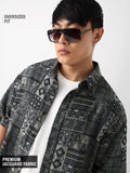 Jacquard: Tribal Tales Oversized Shirts