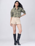 TSS Originals: Desert Olive Women Oversized Jackets