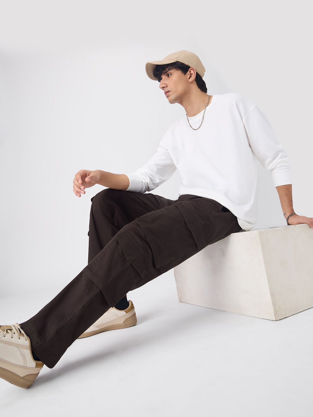 Cargo Pants: Espresso Men Cargo Pants
