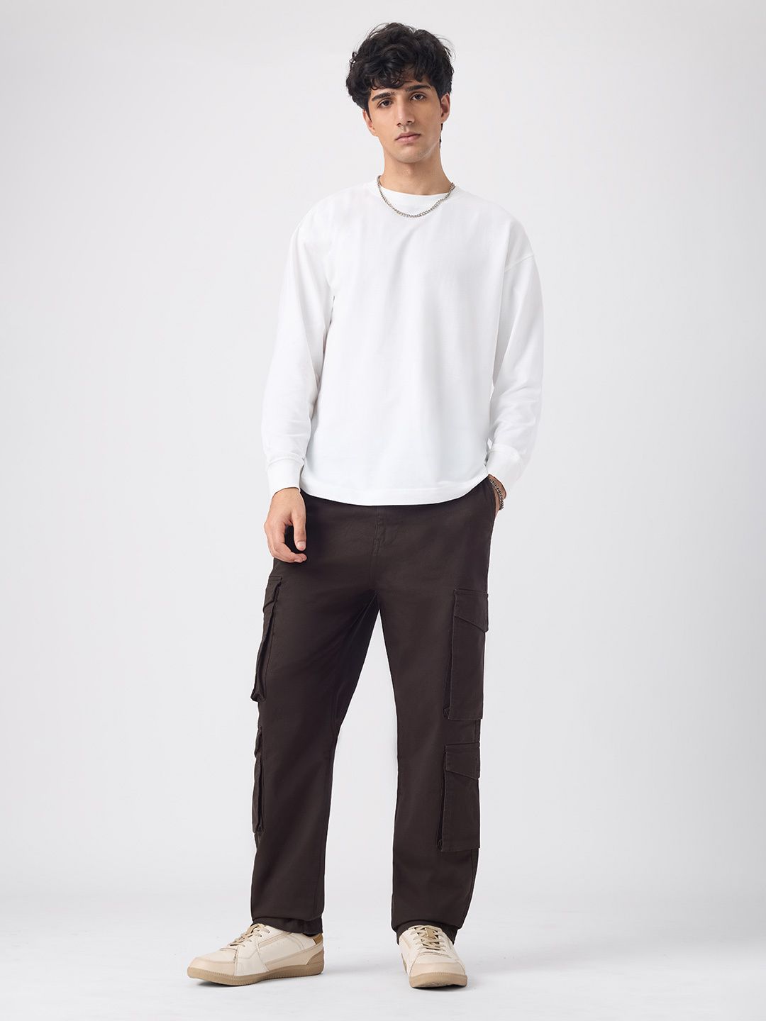 Cargo Pants: Espresso Men Cargo Pants