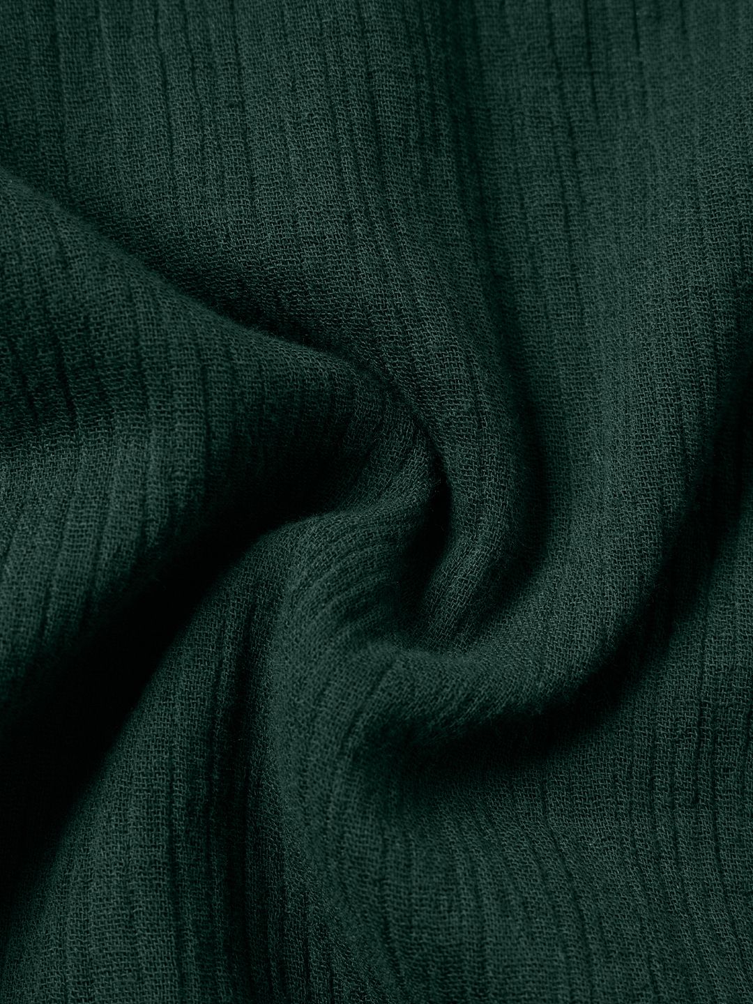 Oversized Solids: Emerald Green Women Oversized Shirts
