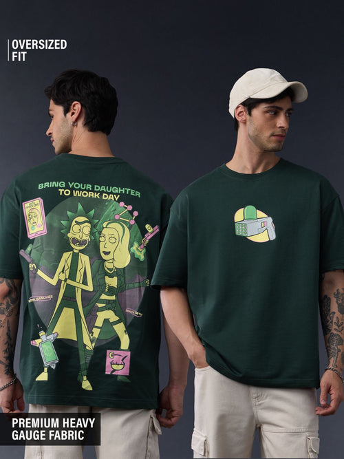 Rick & Morty: Wait Longer Oversized T-Shirts