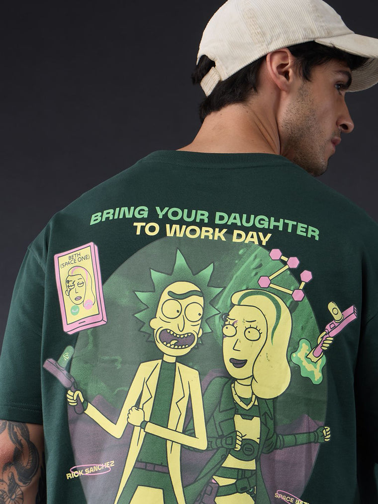 Rick & Morty: Wait Longer Oversized T-Shirts