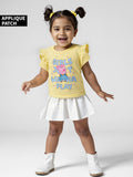 Peppa Pig: Just Wanna Play Girls Cotton T-Shirts (2-8 Yrs)
