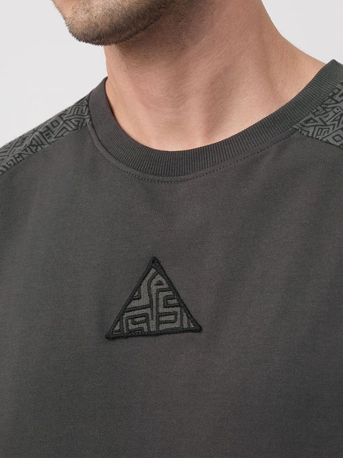 TSS Originals: Aztec Grey Oversized T-Shirts