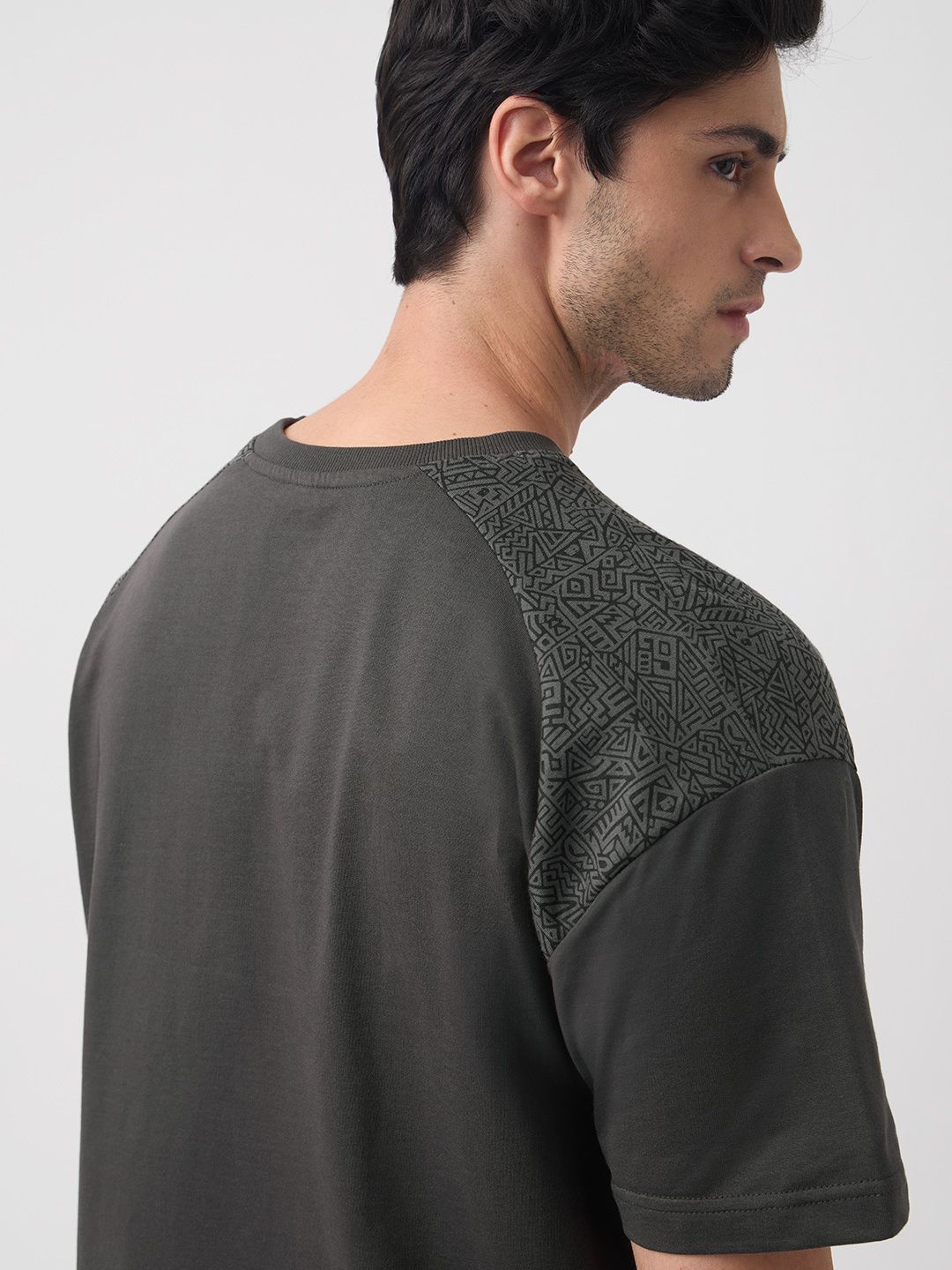 TSS Originals: Aztec Grey Oversized T-Shirts