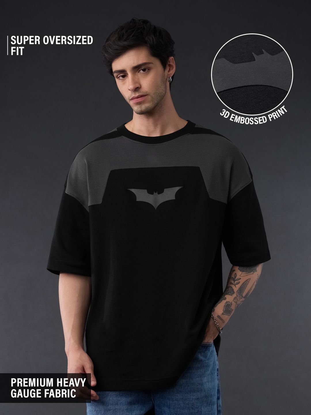 Batman: Dark Knight Super Oversized T-Shirts